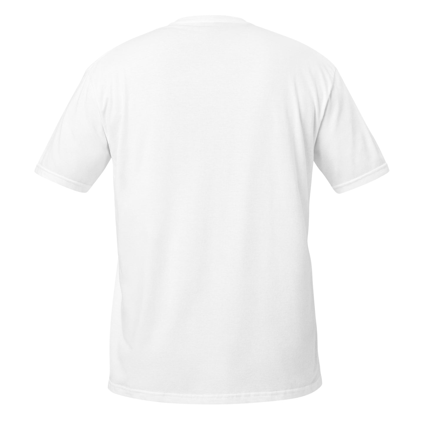 Just Stripe It t-shirt back — funny pinstriper custom painter kustom kulture humor graphic on black — Rod Shop Collective