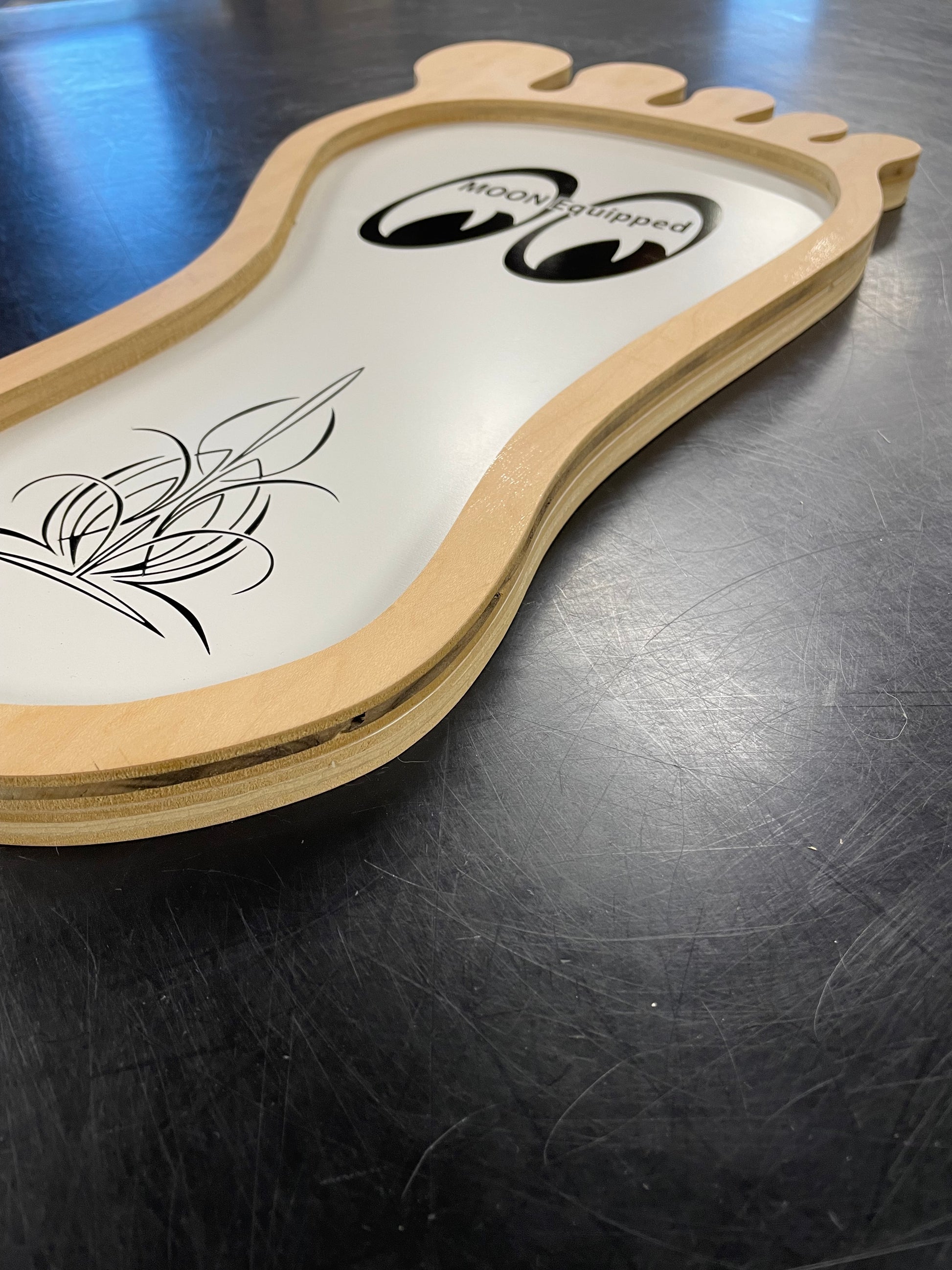 Giant Foot Gas Pedals. Drag Racing Muscle Car Garage Art. Handmade.