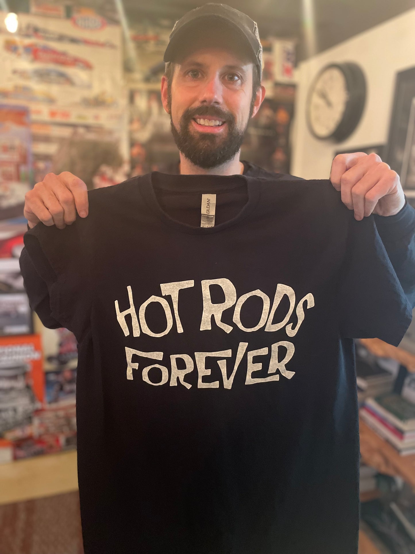 Hot Rods Forever Hand Screen Printed Street Rod Hot Rod Kustom Kulture Shirt.