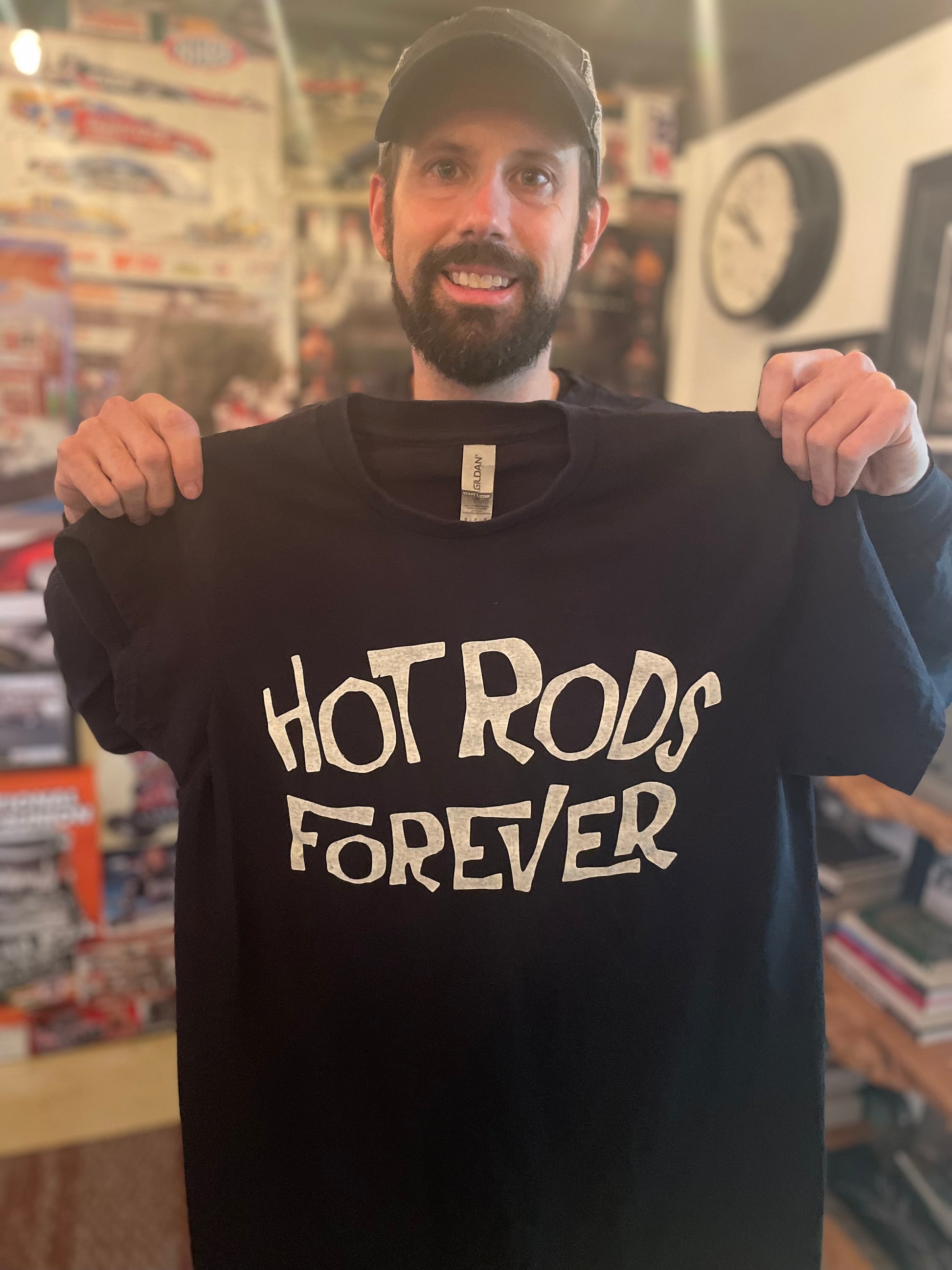 Hot Rods Forever shirt inspired by classic hot rod culture